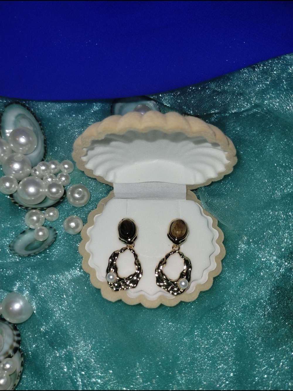 Minimalist Bridal Earrings Pearl Accents- Elegant Women Jewelry